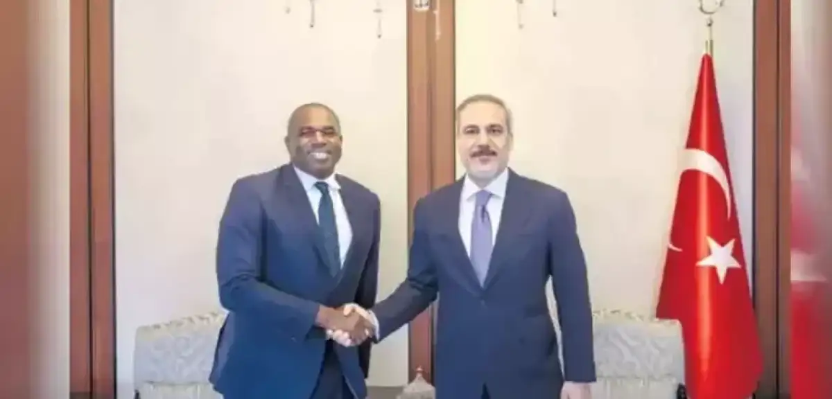 Bakan Fidan Birleşik Krallık Mevkiidaşı Lammy İle Görüştü