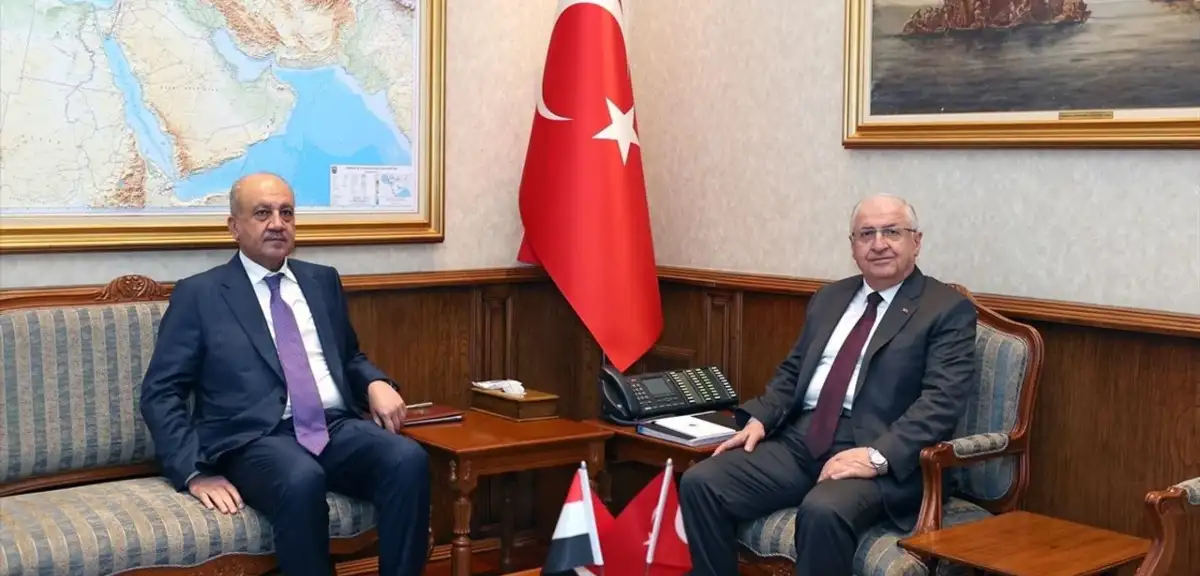 Bakan Güler, Iraklı Mevkidaşı ile Görüştü