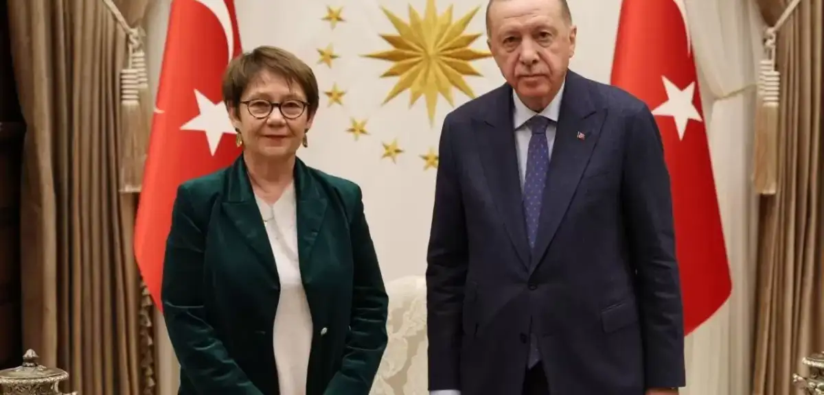 Cumhurbaşkanı Erdoğan, EBRD Başkanı Renaud-Basso ile Görüştü