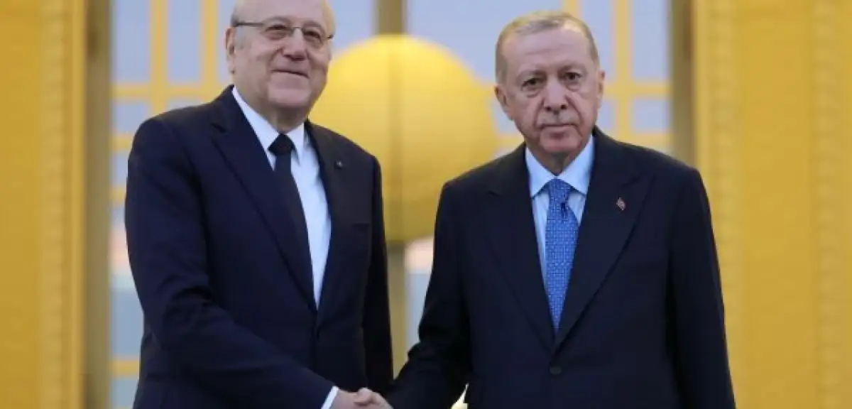 Cumhurbaşkanı Erdoğan, Lübnan Başbakanı Mikati'yi Ağırladı