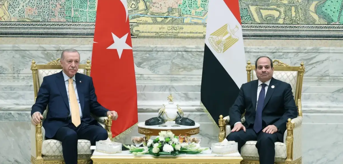 Cumhurbaşkanı Erdoğan, Mısır Cumhurbaşkanı Sisi ile Görüştü