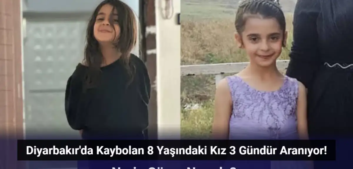 Diyarbakır'da Kaybolan 8 Yaşındaki Narin Güran İçin Arama Çalışmaları Devam Ediyor