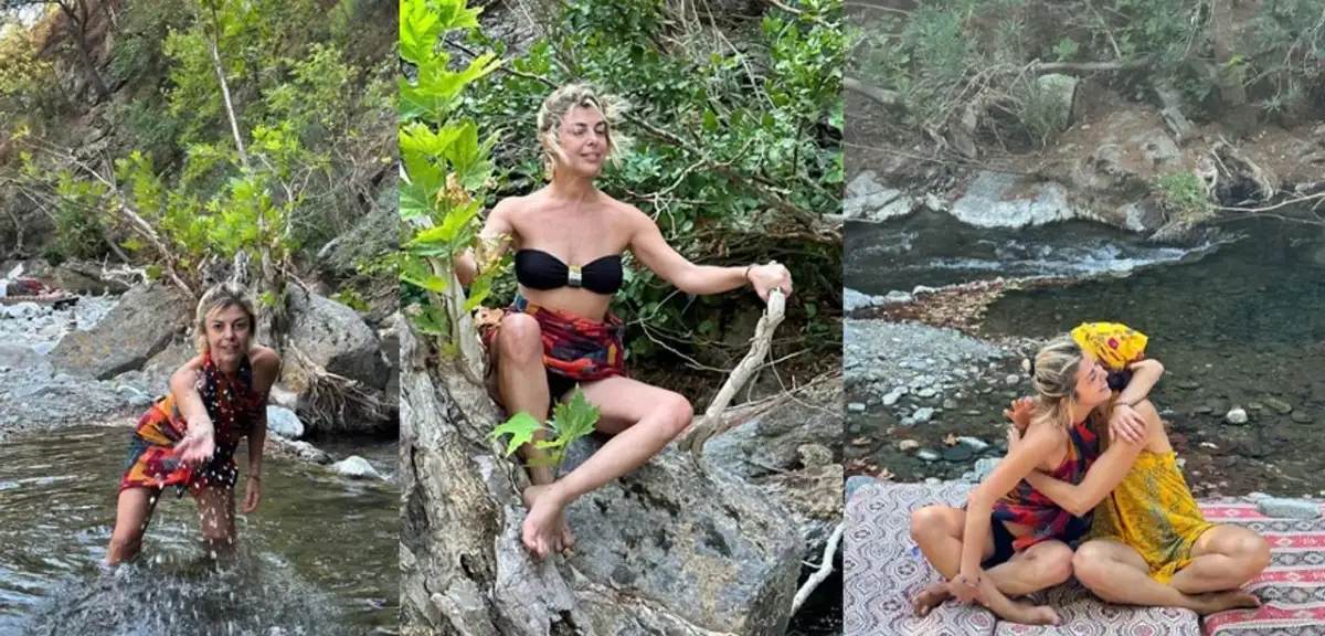 Doğum Gününü Kaz Dağları'nda Yoga Kampında Geçirdi