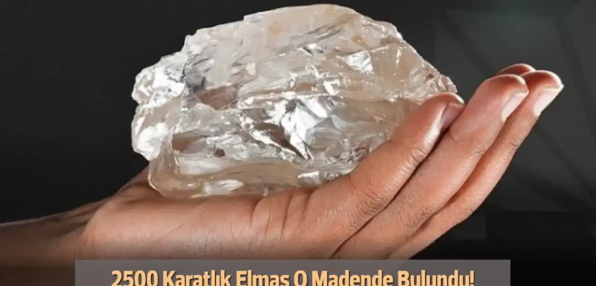 Dünyanın En Büyük Elmaslarından Biri Botsvana'daki Maden Ocağında Bulundu: ‘2500 Karat’
