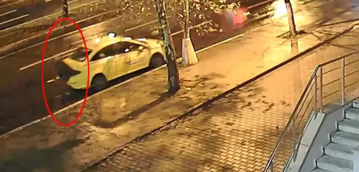 El Frenini Çekmeyi Unutan Taksici Canından Oldu! Durdurmaya Çalıştığı Aracın Altında Ezildi