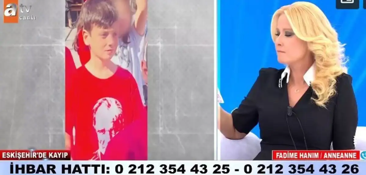 Eskişehir'de Kaybolan 8 Yaşındaki Batuhan Komrat Müge Anlı'da Aranıyor
