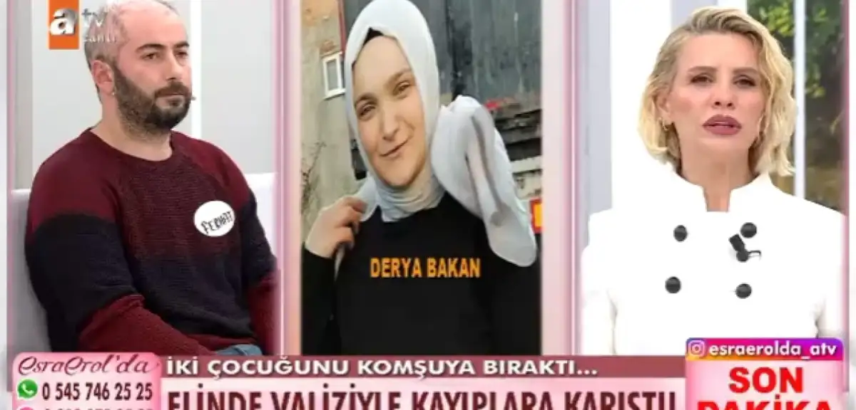 Esra Erol Derya Bakan’ı Arıyor: 2 Çocuğunu Ardında Bırakıp Eşinden Kaçan Genç Kadının Veda Notu Yürek Yaktı!