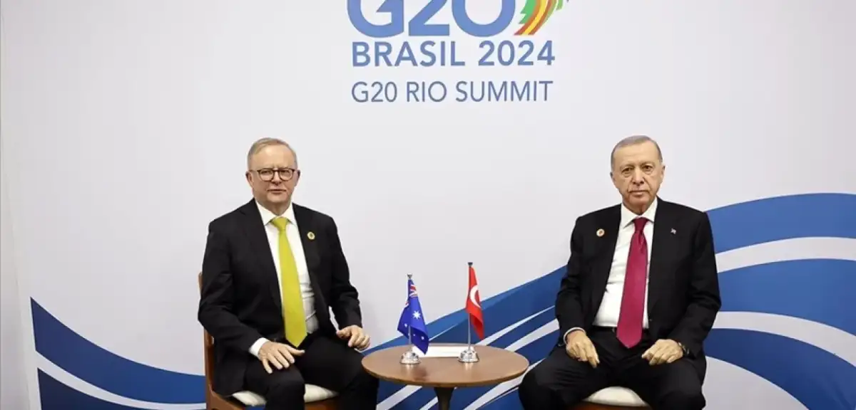 G20 Zirvesi Başladı: Erdoğan Avustralya Başbakanı ile Bir Araya Geldi
