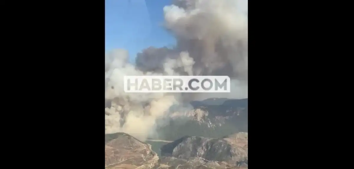 İzmir’in Menderes İlçesinde Yeni Bir Orman Yangını Daha Çıktı