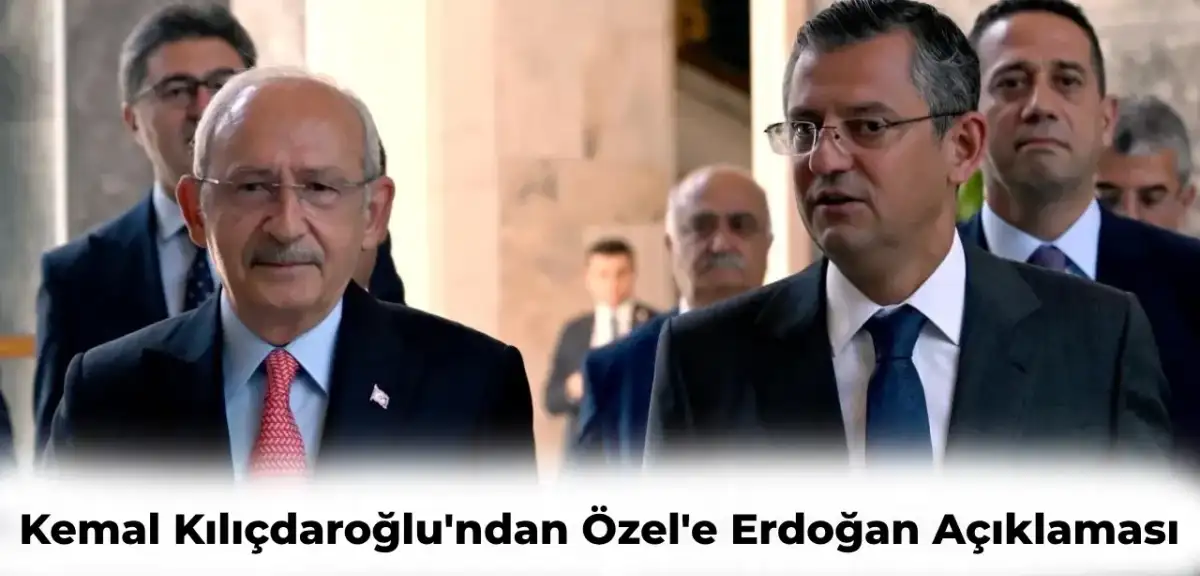 Kemal Kılıçdaroğlu’ndan Özgür Özel’e Erdoğan Göndermesi: Elini Sıkmayacağım