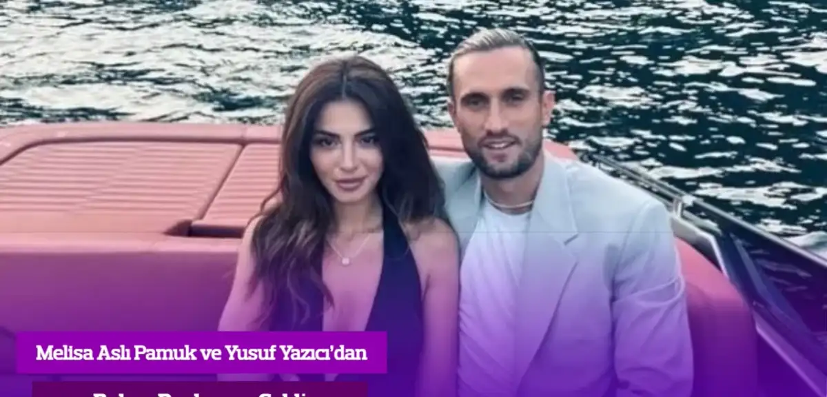 Melisa Aslı Pamuk ve Yusuf Yazıcı’dan Balayı Paylaşımı