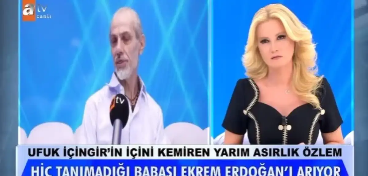 Müge Anlı Ufuk İçingir Kimdir? Hiç Tanımadığı Babası Ekrem Erdoğan’ı Buldu mu?