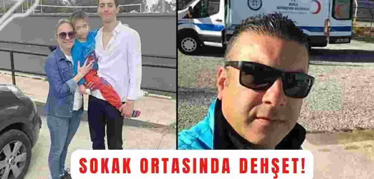 Muğla’da Dehşet! Eşini Sokak Ortasında Bıçakladı!