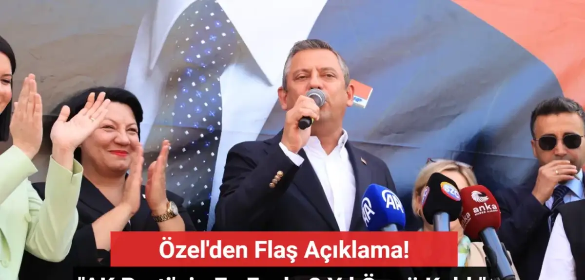 Özgür Özel: AK Parti İktidarının Sona Ermesine 2 Yıl Kaldı