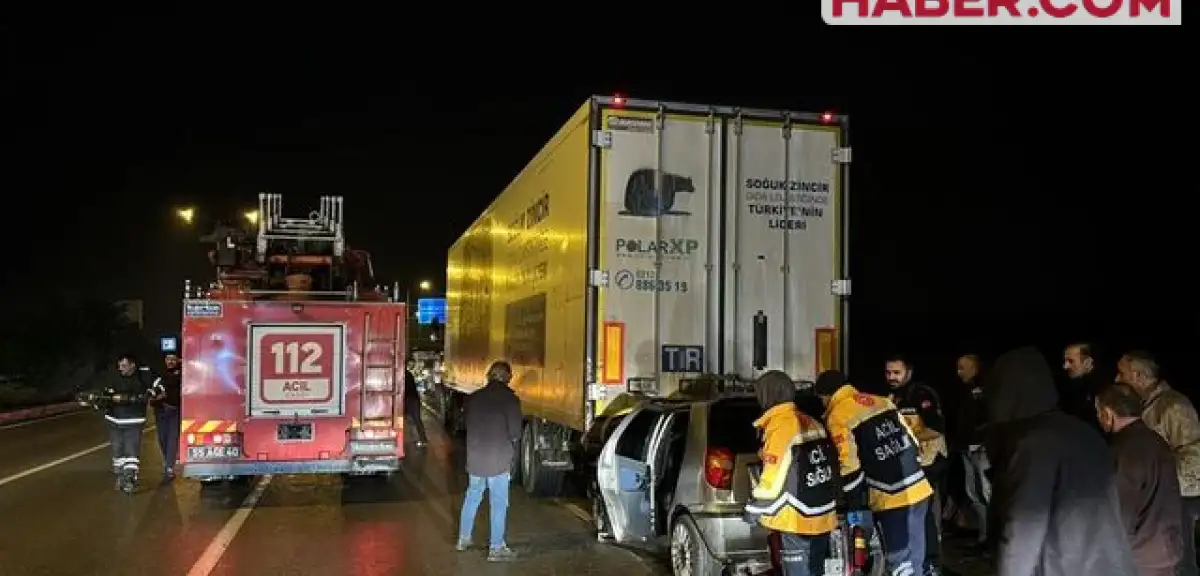 Samsun'da Kan Donduran Olay: İntihar Edeceğini Söyleyen Genç TIR'a Çarptı!
