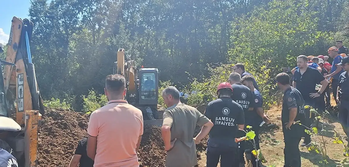 Samsun'da Toprak Kayması: 2 İşçi Toprak Altında Kaldı!