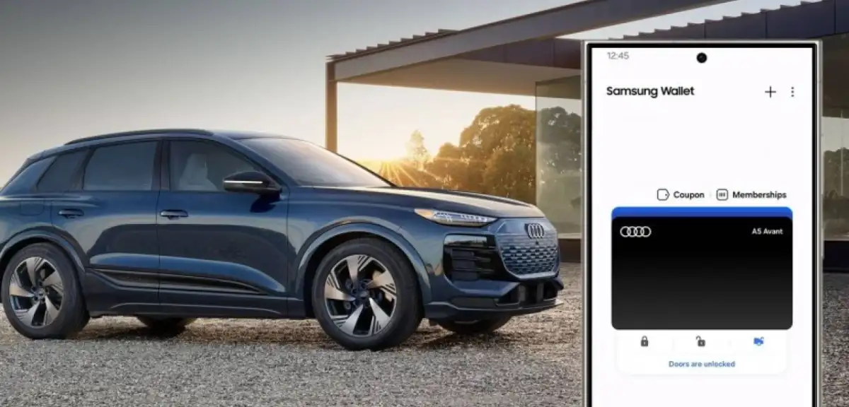 Samsung ve Audi'den Müthiş Ortaklık: Dijital Anahtar Devrede!