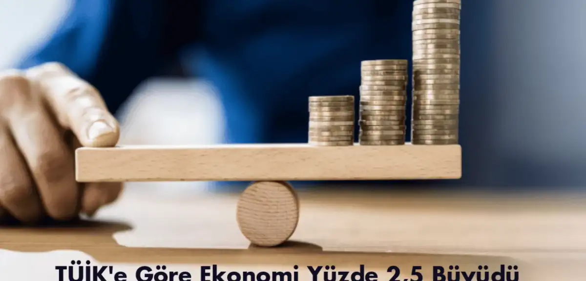 TÜİK'e Göre Ekonomi Yüzde 2,5 Büyüdü