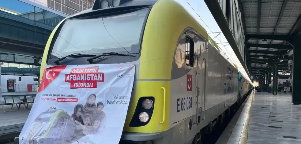 Türkiye’den Afganistan’a Dev Yardım: 21. İyilik Treni Yola Çıktı