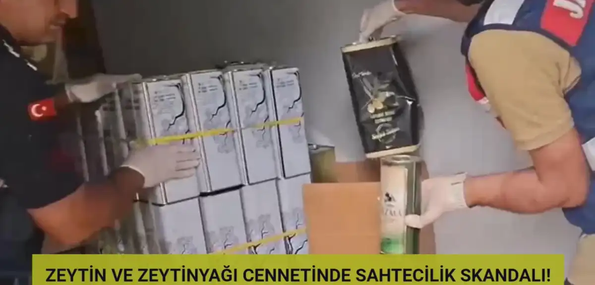 Zeytinyağı Cenneti Balıkesir’de Skandal! 4 Ton Sahte Ürün Ele Geçirildi