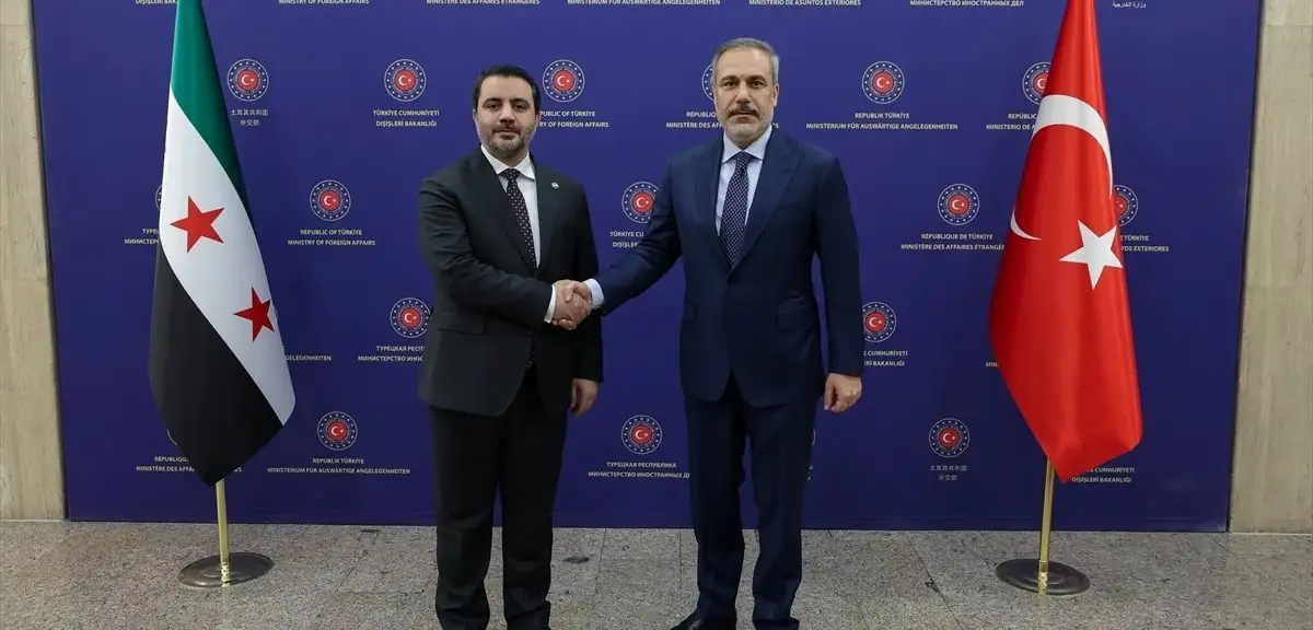 Bakan Fidan Suriyeli Mevkidaşıyla Görüştü