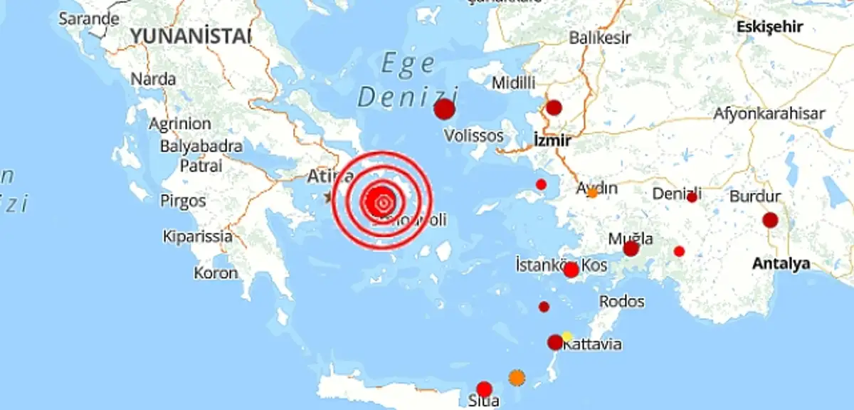 Ege Denizi Beşik Gibi Sallanıyor