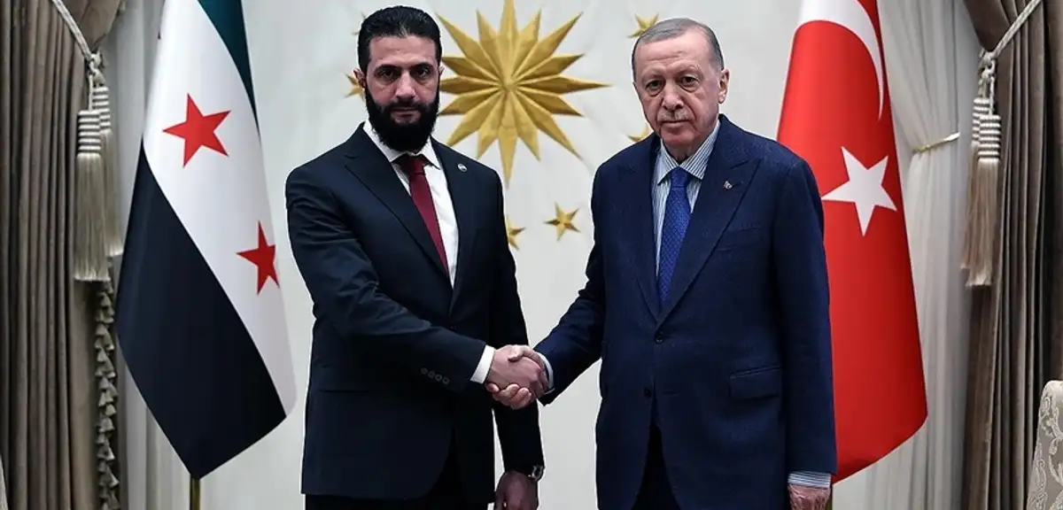 Erdoğan, Ahmed Şara'yı Kabul Etti