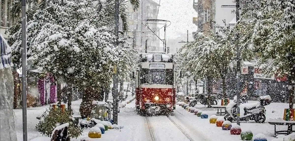 İstanbul'da Kar Yağışı Başladı