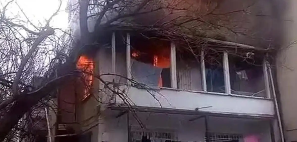 Küçükçekmece'de Korkutan Yangın