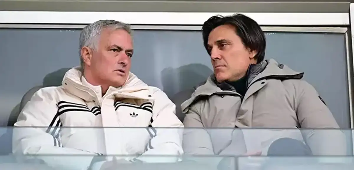 Mourinho ve Montella Koyu Sohbette
