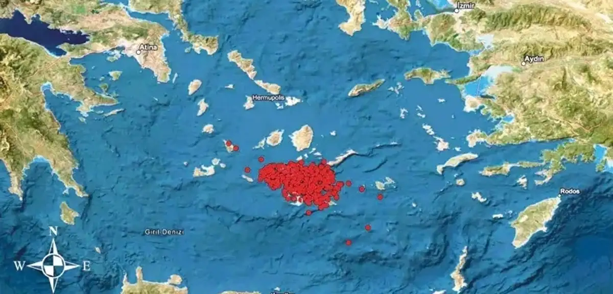 Ege'nin Tsunami Riski Haritası Çıkarıldı