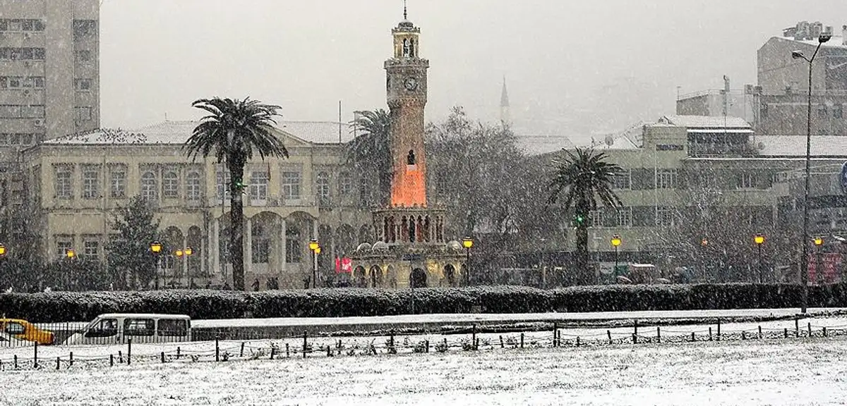 Ege'nin 3 İline Kar Uyarısı