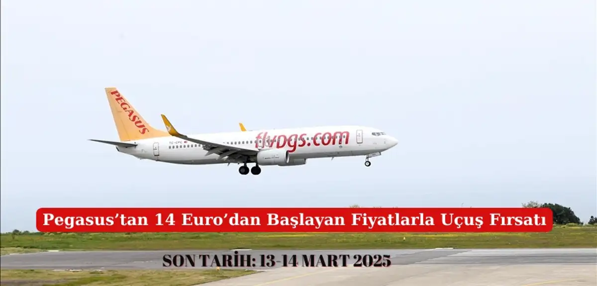 Pegasus'tan Yurt Dışı Uçuşlarda Bahar Kampanyası