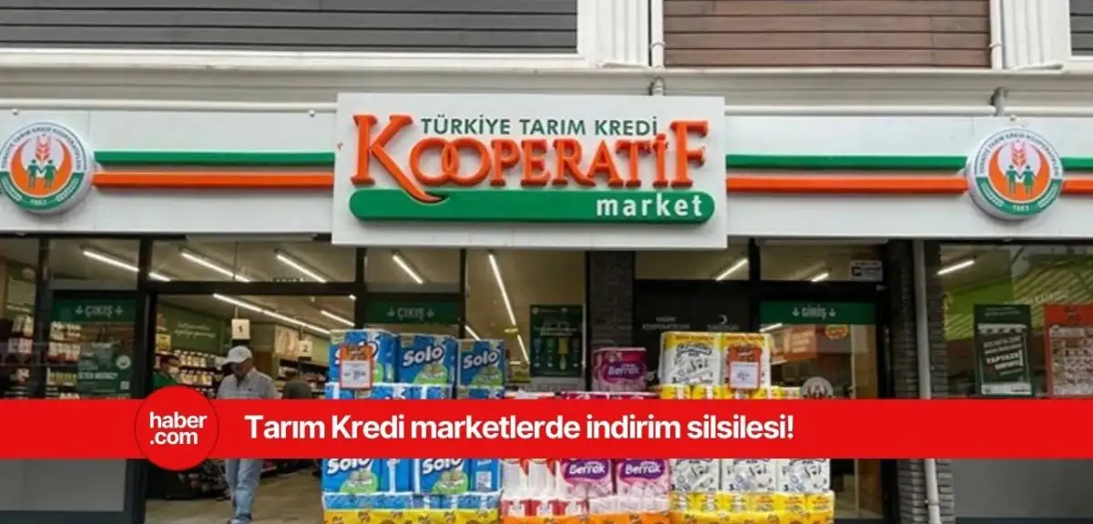 Tarım Kredi Marketlerde Mart ayı indirimi! Bu ürünler yok fiyatına satılıyor