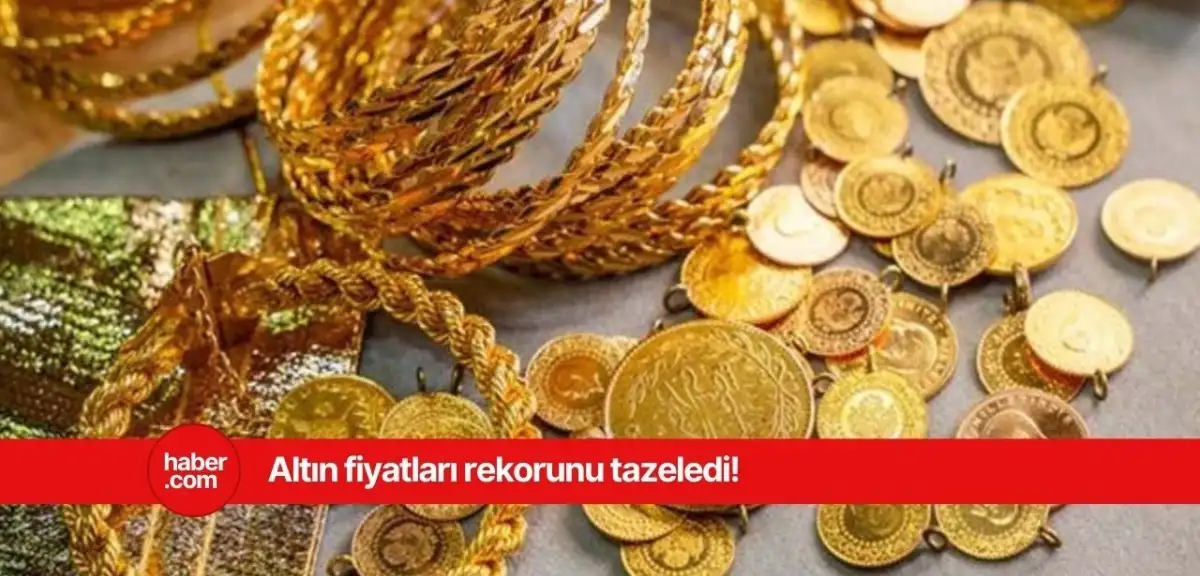 Altın yatırımcıları yaşadı! Gram altın resmen rekor kırdı
