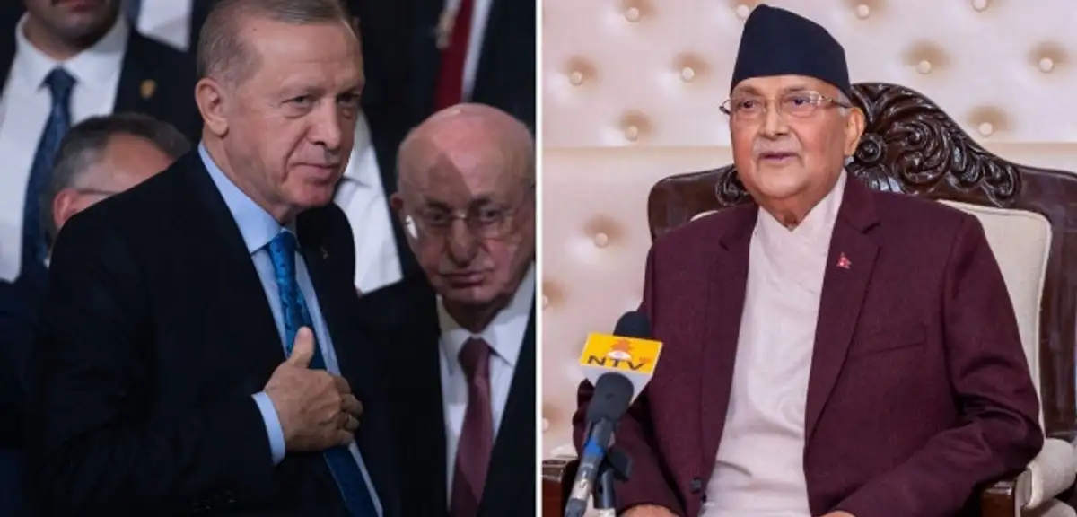 Cumhurbaşkanı Erdoğan, Nepal Başbakanı Oli ile Görüştü