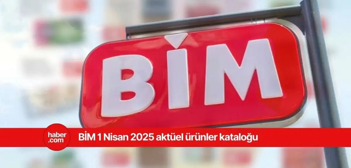 BİM 1 Nisan 2025 aktüel ürünler kataloğu