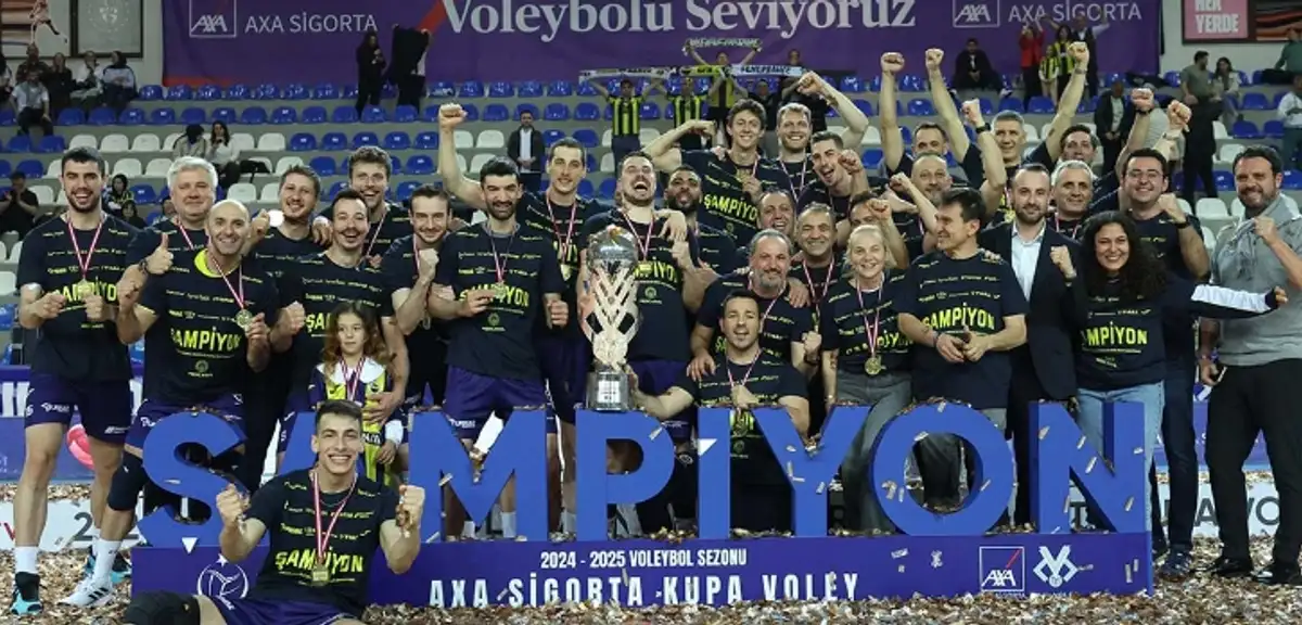 Axa Sigorta Kupa Voley Şampiyonu Fenerbahçe Medicana Oldu