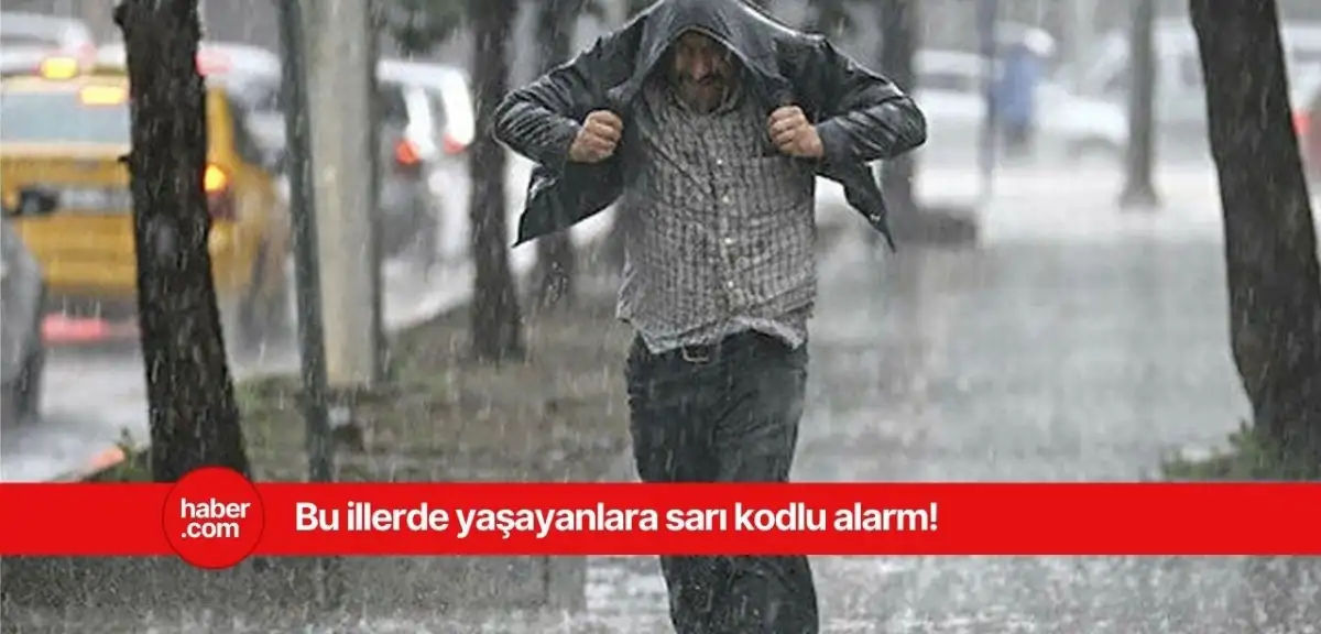MGM'den bu bölgelerde yaşayanlara sağanak yağış uyarısı!