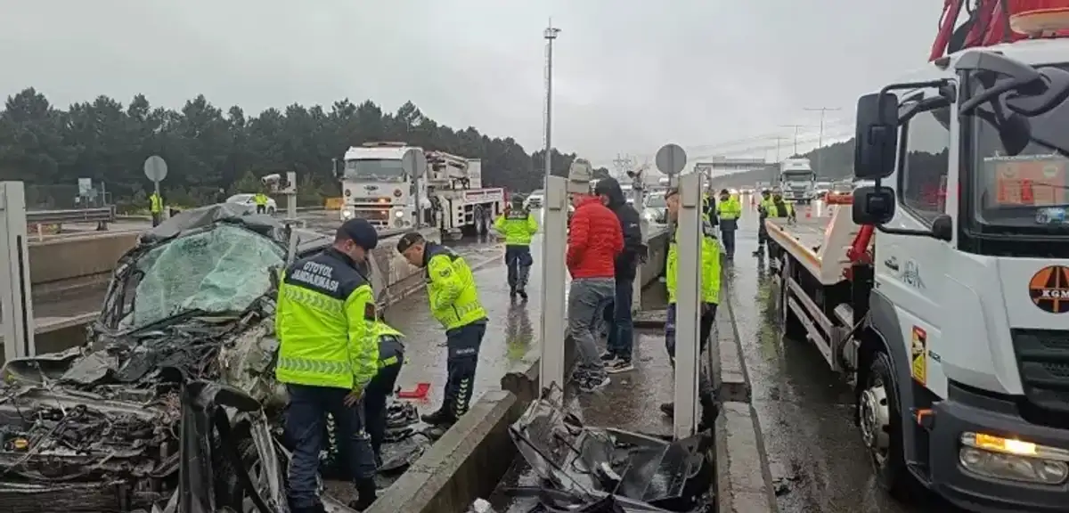 Kuzey Marmara Otoyolu'nda Kaza: 1 Ölü