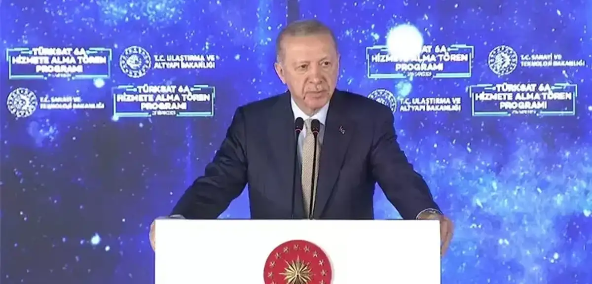 Türksat 6A Hizmete Girdi: Erdoğan'dan Önemli Açıklamalar