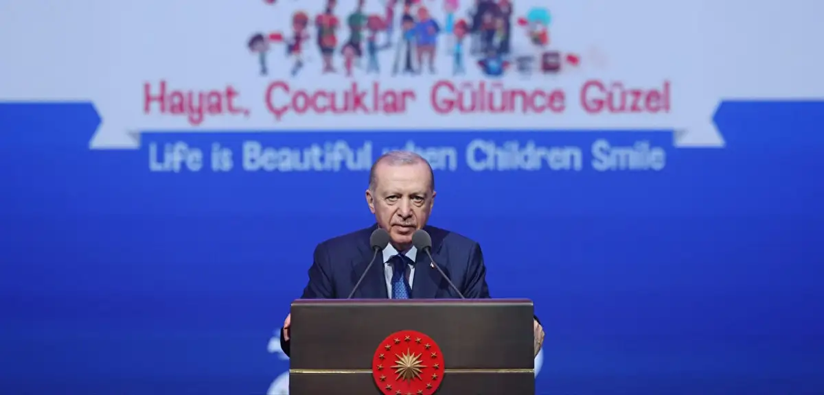 Cumhurbaşkanı Erdoğan'dan 23 Nisan Mesajı: "Türkiye Yüzyılı Hedefimize Ulaşana Kadar Durmayacağız"
