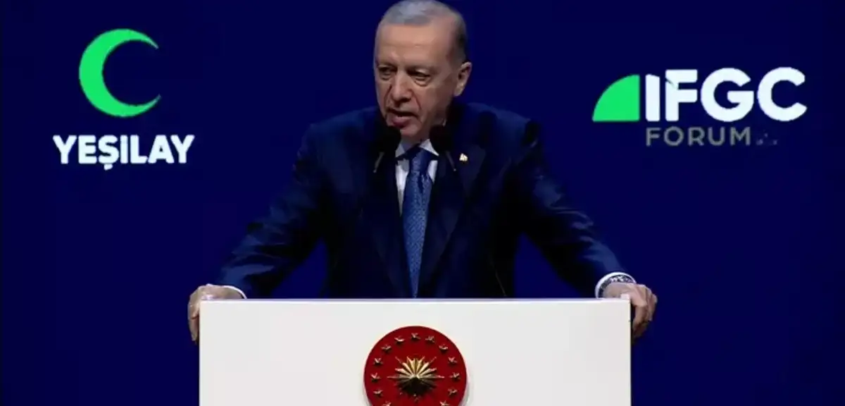 Cumhurbaşkanı Erdoğan, Yeşilay Forumu'nda Önemli Açıklamalarda Bulundu