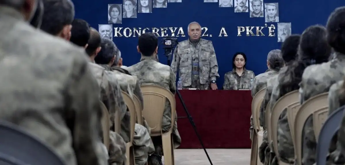 PKK'nın Fesih Kararı Aldığı Kongreden Görüntüler