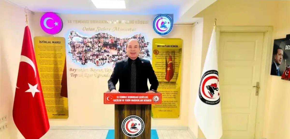 15 Temmuz Derneği'nden 'Terörsüz Türkiye' Sürecine Destek