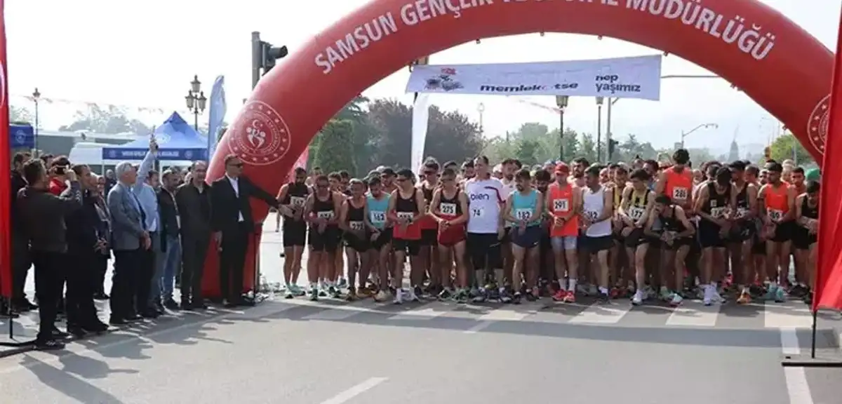 Samsun'da 19 Mayıs Yarı Maratonu Coşkusu