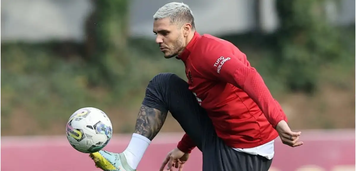 Galatasaray'da Mauro Icardi Takımdan Ayrı Çalıştı!