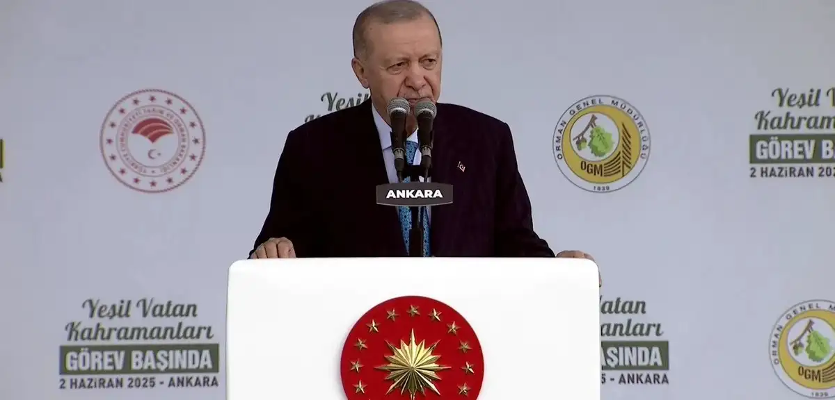 Cumhurbaşkanı Erdoğan'dan 'Yeşil Vatan' Vurgusu: "Türkiye Orman Yangınlarıyla Mücadelede Dünyada İlk Sırada"