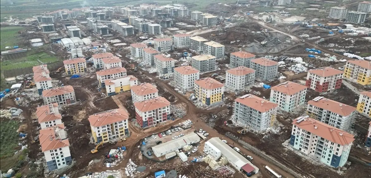 Hatay Hassa'daki Deprem Konutları Tamamlandı
