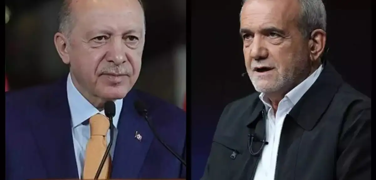 Cumhurbaşkanı Erdoğan'dan İran Cumhurbaşkanı Pezeşkiyan'a Geçmiş Olsun Telefonu
